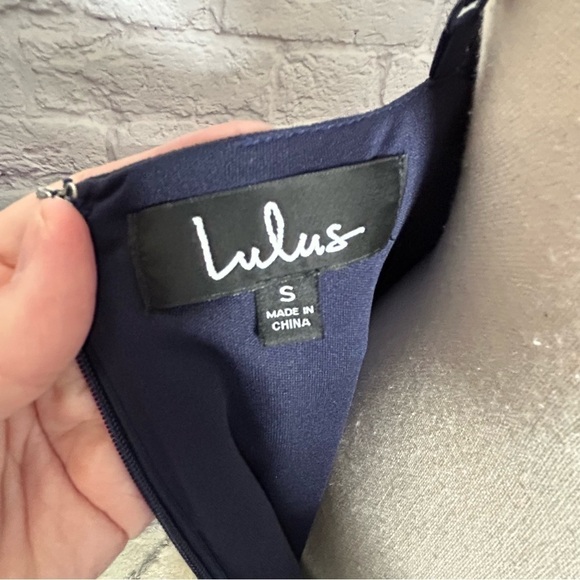 Lulu's Cotillion Matte Navy Blue Sequin Maxi Dress - Picture 12 of 16